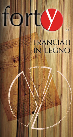 forty tranciati legno